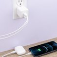 thumbnail image 3 of Onn. Fast Charging USB Certified USB-C Compact Wall Charger with 40W Power Delivery, 3 of 4