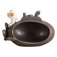thumbnail image 4 of Organizador de Almacenamiento de llaves de resina BLESIY para porche de astronauta modelo Spaceman & Moon gris, 4 of 8