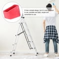 thumbnail image 3 of WHAMVOX  2 Pcs Non-slip Feet Ladder Pads Indoor Telescopic Ladders Child Red, 3 of 8