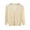 Beige plus size cardigan for women a1, variant on Women Plus Size Long Sleeve Cardigan Button Down Open Front Solid Casual Basic Cover Up Tops Spring Summer Fall Lightweight Layering Fashion Clothes, Blue XL