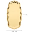 thumbnail image 2 of GOOHOCHY Para De Inoxidable Color Dorado Para Organización En, 2 of 8