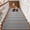 01-Grey, variant on SIXHOME 31"x31" Non-Slip Stair Treads with Rubber Backing, Indoor Washable Stair Mats for Wooden Steps, Pets & Kids-Friendly Gray Stair Rug