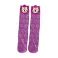 thumbnail image 2 of shamjina 1 Pair Kids Girls Knee High Socks 3-15 Years Comfortable Cotton Animal Socks Lion, 2 of 8