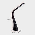 thumbnail image 4 of MIXFEER Multifunctional LED Desk Lamp Eye-Caring Table Lamp Adjustable Study Desk Light with Calendar Thermometer Time Alarm Clock Function Dimmable 3 Mode Light Touch Control for Office Home, 4 of 7