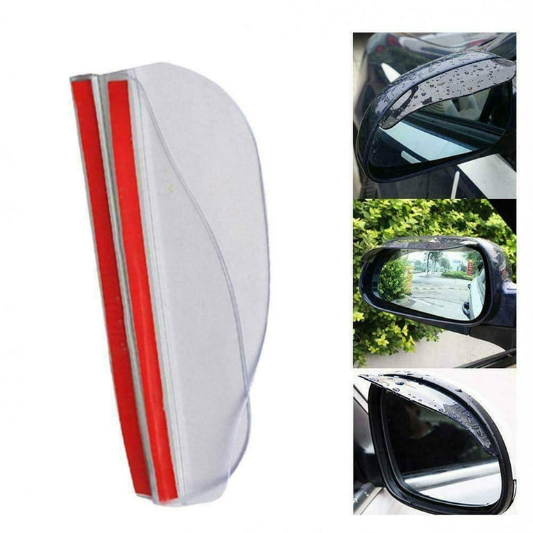 GLFILL 1 Pair Car Rear View Side Mirror Rain Board Eyebrow Guard Sun Visor  Accessories 