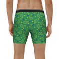 thumbnail image 2 of Men's Boxer Briefs, Tennis Rockets And Balls Soft and Breathable Mens Underwear Boxer Briefs With Widen Waist, 2 of 5