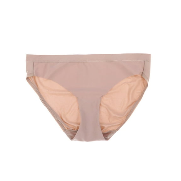 Warners Women's Smooth Invisible Bikini Underwear Brief Toasted Almond M New