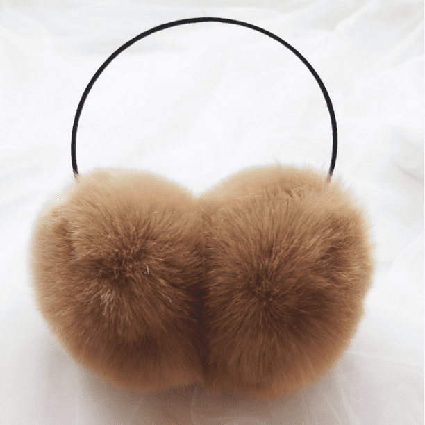 Cache-oreilles en peluche pour bébé,lapin mignon,ajustable,chaud