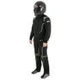 thumbnail image 4 of Simpson Racing HXY2321 Helux Racing Suit Youth Large Black/Grey, 4 of 10