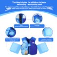 thumbnail image 4 of Gogokids Kids Swim Vest with Strong Buoyancy, Toddler Flotation Jackets with Armbands, Child Swimming Aid for 30-50 Pounds Girls and Boys (2-6 Years), 4 of 8
