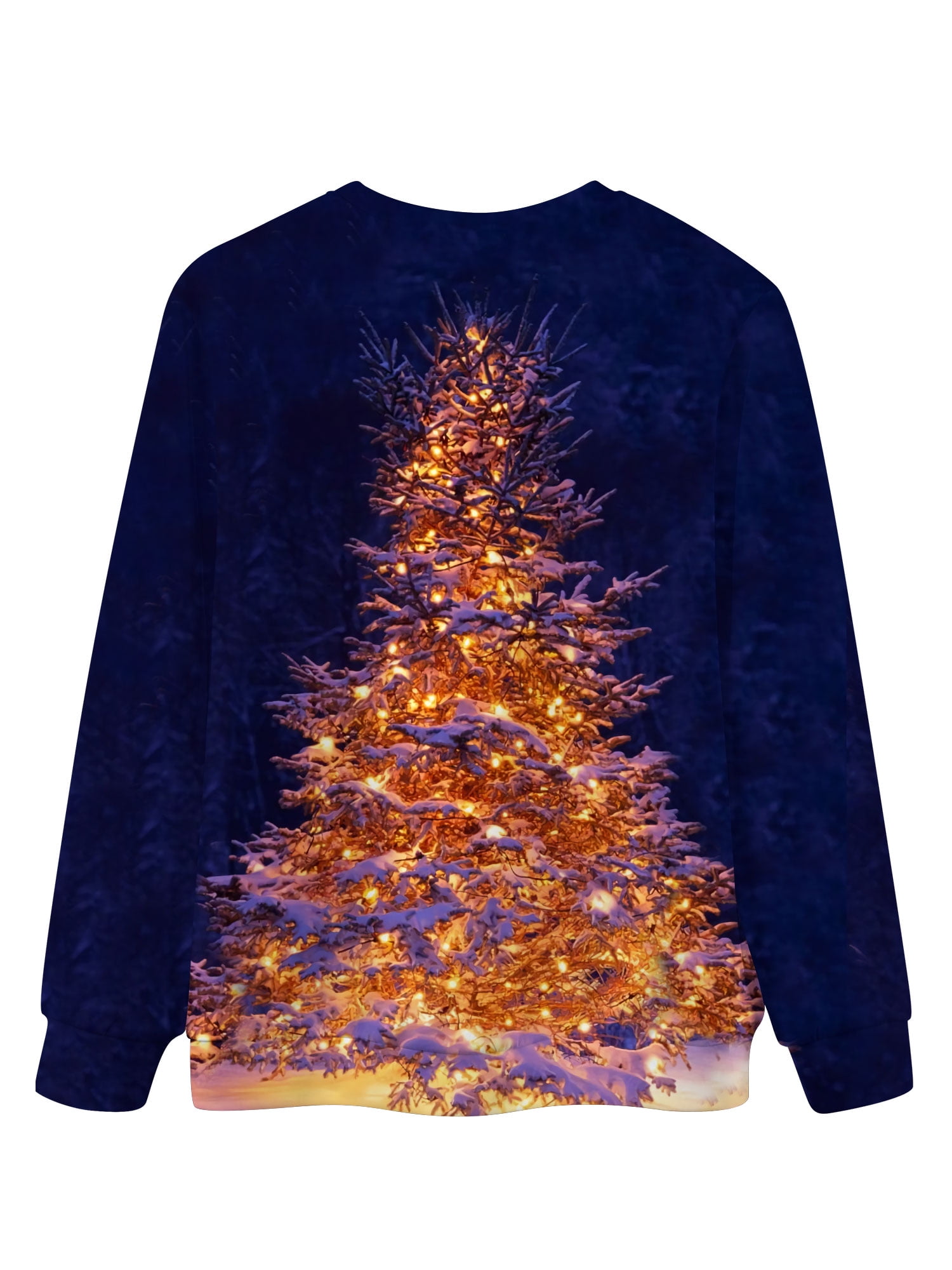 HAICOM Sweatshirt Women's Sweatshirt Pullover Graphic Christmas Print  Casual Sports 3D Print Active Streetwear Sweatshirts Blue : Sports &  Outdoors 