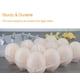 thumbnail image 5 of Cartones para huevos BulkBuy, 60 paquetes de plástico transparente con capacidad para 12 huevos, 5 of 7