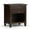 Brown, variant on Simpli Home Carlton Wood 24" Transitional Bedside Nightstand Table in Brown