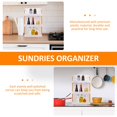 thumbnail image 6 of YUYUETIME 3 Layer White Plastic Makeup Desk Organizer for Skincare and Bathroom Items, 6 of 8