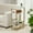 White, variant on Narrow End Table with Magazine Holder - Small Space Solution