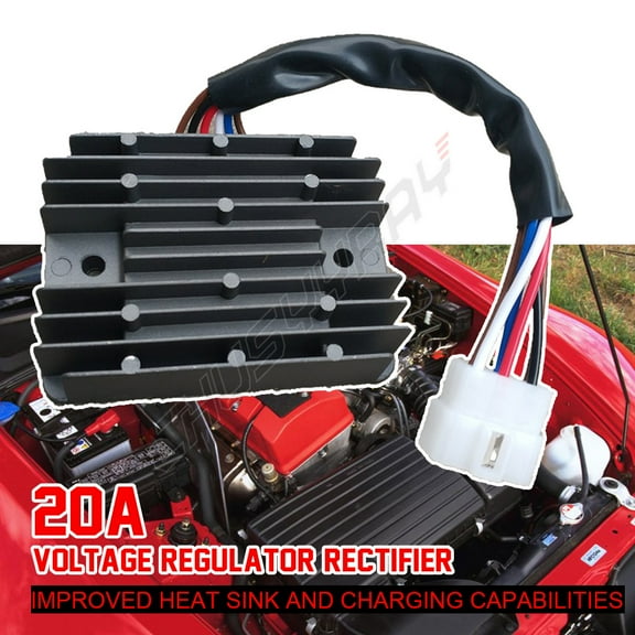 31620-ZG5-033 SH711AA Voltage Regulator Rectifier 20A Compatible with Honda GX610 GX620