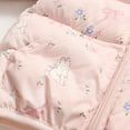 thumbnail image 6 of Baby Puffer Jackets Kids Cartoon Print Zip up Long Sleeve Bear Hooded Down Jacket Windproof Infant Winter Clothes 6-12 Months, 6 of 8