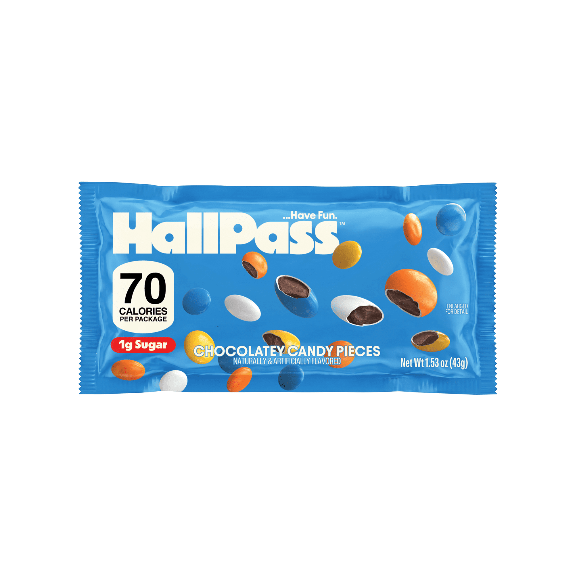 HallPass Chocolatey Candy Pieces Pack (1.5oz)