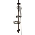 thumbnail image 6 of 28in. Adjustable Slide Bar with Integrated Soap Dish Oil Rubbed Bronze, 6 of 6
