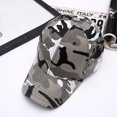 thumbnail image 2 of Qarigey Gorra de béisbol para hombre, sombrero de camuflaje, cómodo, transpirable, ajustable, decoración para la cabeza, sombreros informales a prueba Sombreros camuflaje gris Qarigey AP013082-02, 2 of 6