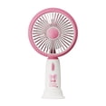 thumbnail image 4 of Rewenti Handheld High Wind Small Fan 2-Speed Adjustable, Mini Portable Rechargeable Quiet Fan for Outdoor Travel office Home Camping, 4 of 5