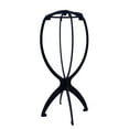 thumbnail image 1 of Soporte para peluca, soporte para cabeza de peluca para múltiples pelucas, negro, 1 paquete - Soporte para peluca Soporte para peluca portátil de altura ajustable Soporte para cabeza de pelu, 1 of 5