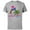 Athletic Heather, variant on Disney 100 Stitch in Costume Cheshire Cat Wonderland Welcome - Short Sleeve Cotton T-Shirt for Adults - Customized-Black