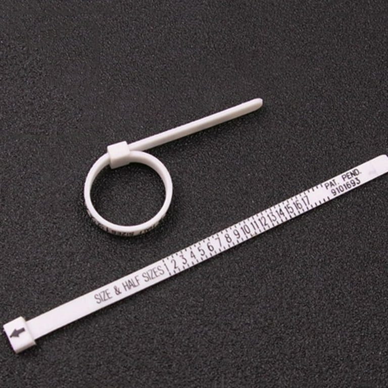 EXCEART 24 Pcs Ring Measurer Finger Size Measurer Tape Measurer Ring  Forming Tool US Ring Sizer UK Ring Sizer Jewelry Ring Tape Sizer for  Wedding