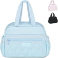 thumbnail image 1 of Lonchera Térmica para Mujer, Bolsa para Almuerzo, Tote Impermeable y Fácil de Limpiar, Enfriador Portátil para Oficina, Viajes y Picnic, Azul, 1 of 4