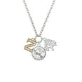 thumbnail image 2 of Delight Jewelry Goldtone Crystal Initial - Z - Let Things Go Fall Zoey Charm Necklace, 28", 2 of 4