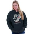 thumbnail image 4 of Popeye Patriotic American Flag Strong Hoodie Sweatshirt Women Men Brisco Brands S, 4 of 6
