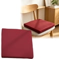 thumbnail image 2 of Outdoor Patio Chair Cushions 16x16in Thick Seat Cushions with Ties, Replacement Cushions for Patio Furniture, Garden Deck Chairs, Soft Comfortable Seat Pads for Indoor Outdoor Use 1PC, 2 of 4