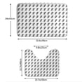 thumbnail image 3 of Yiaed SeTurtle27 Print Bathroom Mat Set 2 Pieces Mat Anti-Skid Pad Ultra Soft and Absorbent Bathroom Bath Mat Contour Bath Rugs for Toilet Base, 3 of 6