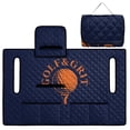 thumbnail image 5 of Whosucclay Golf Ball Tee Golf Cart Seat Blanket, All-Weather Protection Golf Cart Cover Protector for Club Car 2 Passenger Golf Carts EZGO 4 Storage Pockets, 5 of 9