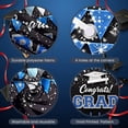 thumbnail image 4 of Gold Stars Graduation Banner Graduation Cap Class of 2026 Backdrop Diploma Black Tassel Grad Party Background for Graduation Party Class of 2026 Celebration Commencement Ceremony, 4 of 9