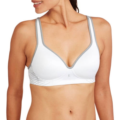 Danskin Now Adjustable Back Foam Sports Bra, Medium Impact Walmart
