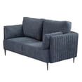 thumbnail image 2 of Sofá Love Seat Dicasa Klint 2 Plazas Azul para Sala, 2 of 11