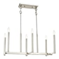 thumbnail image 5 of Livex Lighting - Alpine - Six Light Linear Chandelier in Modern Style - 12, 5 of 5