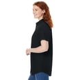 thumbnail image 3 of Woman Within Plus Size Perfect Short Sleeve Button-Down Shirt Oversized Tunic Blouse, 3 of 6