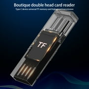USB A And USB C Micro SD Card Reader USB Type C OTG Adapter TF Card Memory Card Reader Camera Reader Drive Recorder Video Reader