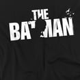 thumbnail image 3 of The Batman Silhouette Title Kids T Shirt (3) for Youth Toddler Boys and Girls, Black, 3 of 5