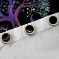 thumbnail image 4 of Feelyou Dreamy Life Tree Blackout Curtains Set of 2 (52x84 Each), Glitter Stars Starry SKy Window Curtains, Wetsern Bohemian Style Curtains and Drapes, Blackout Curtains Room Decor, 4 of 6