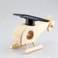 thumbnail image 5 of Avión creativo de madera con energía Solar, modelo de helicóptero, juguete educativo para edades tempranas de ciencia divertida para niños, 5 of 5