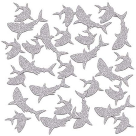 Shark Deluxe Sparkle Confetti - Pack of 12