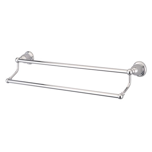 Elements Of Design Eba1753c 24" Double Towel Bar From The New Orleans Collection - Chrome