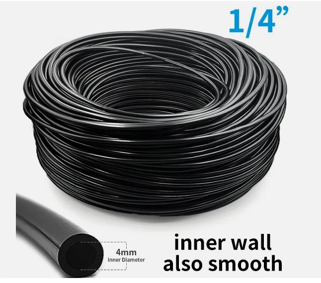 PURELY- Diy Garden Irrigation Hose 4/7Mm Pvc Micro Drip Adjustable 20M–40M System Kit
