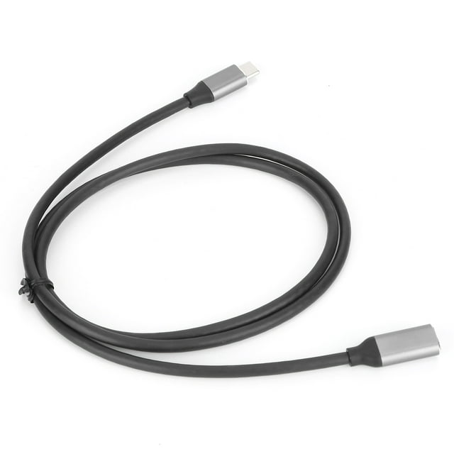 QIILU Câble HD 4K USB 3.1 Type C, Cordon d'Extension Type C Mâle à Femelle Résistant à l'Usure pour Transmission de Données