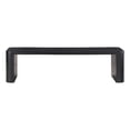 thumbnail image 1 of Moe's Home Collection Post Bench Wood in Black, 1 of 8