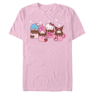 Hello Kitty and Friends Men's & Big Men's Graphic Tee Shirt, Sizes
