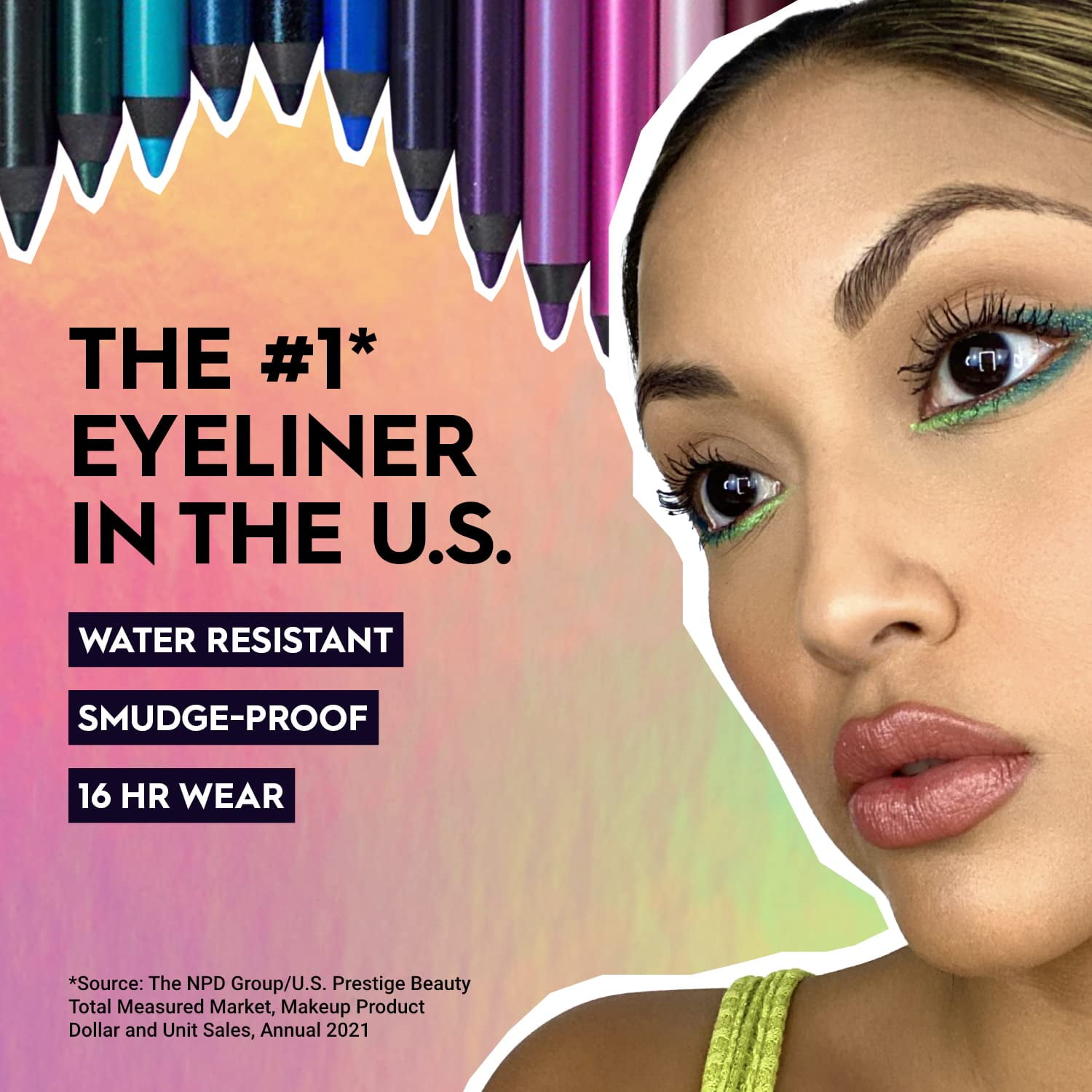 Urban Decay 24/7 Glide-On Eye Pencil, 0.04oz/1.2g